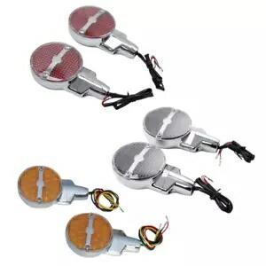 フロント LED ターンシグナルライトハーレー FLSTC 99-17 ツーリング FLHR FLHTC 2001-2017 Front LED Turn Signal Light For Harley FLSTC 99-17 Touring FLHR FLHTC 2001-2017 【並行輸入品】