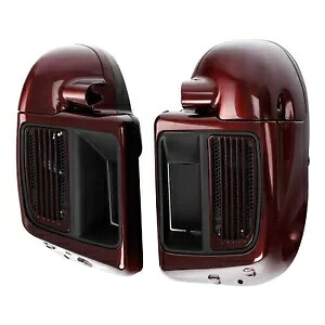 下部通気フェアリング ハーレーロードグライド 14-2023 ウィキッドレッド/ツイストチェリーに適合 Lower Vented Fairing Fit For Harley Road Glide 14-2023 Wicked Red/Twisted Cherry 【並行輸入品】