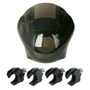 クォーターフェアリング 39 ミリメートルフロントガラスクランプハーレースポーツスターダイナローライダーに適合 Quarter Fairing 39mm Windshield Clamps Fit For Harley Sportster Dyna Low Rider 【並行輸入品】