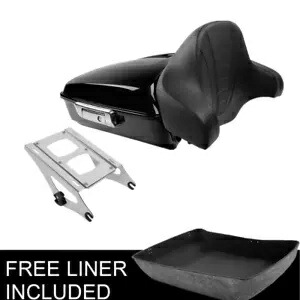 チョップドパック トランクパッド 2アップ ラック ハーレー ツアーパック ツーリング ロードキング 14-23用 Chopped Pack Trunk Pad 2-Up Rack Fit For Harley Tour Pak Touring Road King 14-23 【並行輸入品】