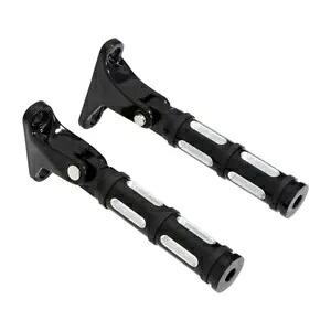 後部助手席フットペグ マウント付き ハーレーツーリングエレクトラグライド 1993-2023 に適合 Rear Passenger Footpeg w/ Mount Fit For Harley Touring Electra Glide 1993-2023 【並行輸入品】
