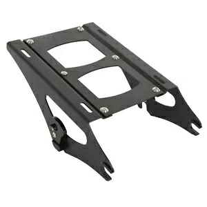 取り外し可能なツーアップ取り付けラック ハーレーツアーパックロードストリートグライド14-23に適合 Detachable Two Up Mounting Rack Fit For Harley Tour Pak Road Street Glide 14-23 【並行輸入品】