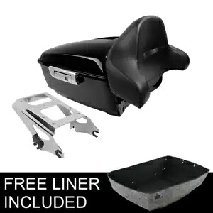 13.7インチ キングパック トランクパッドマウントラック ハーレーツアーパック ロードキング 2009-2013用 13.7\