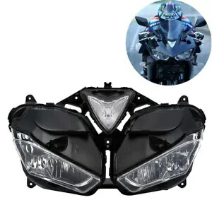 オートバイのフロントヘッドライトヘッドランプアセンブリヤマハ YZF R3 R25 13-16 15 に適合 Motorcycle Front Headlight Head Lamp Assembly Fit For Yamaha YZF R3 R25 13-16 15 【並行輸入品】