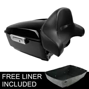キングパック トランク背もたれパッド ハーレーツアーパックツーリング FLHT FLHTCU 14-23 に適合 King Pack Trunk Backrest Pad Fit For Harley Tour Pak Touring FLHT FLHTCU 14-23 【並行輸入品】