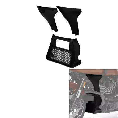 フロントスポイラーラジエーターカバー & サイドパネルハーレー CVO ロードグライド 23-24 23 に適合 Front Spoiler Radiator Cover & Side Panel Fit For Harley CVO Road Glide 23-24 23 【並行輸入品】 50,160円