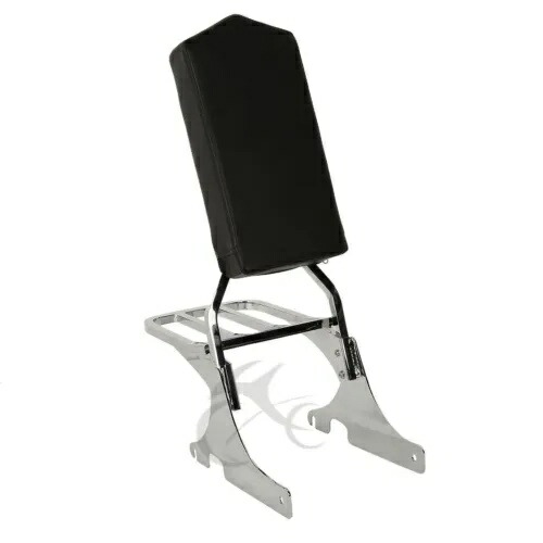 乗客シーシーバー背もたれ荷物ラックハーレーソフテイルカスタム FXSTC 84-99 Passenger Sissy Bar Backrest Luggage Rack For Harley Softail Custom FXSTC 84-99 【並行輸入品】