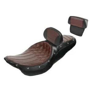 ライダー助手席背もたれパッドフィットハーレーツーリングストリートグライド 2014-23 22 Rider Passenger Seat Backrest Pad Fit For Harley Touring Street Glide 2014-23 22 【並行輸入品】