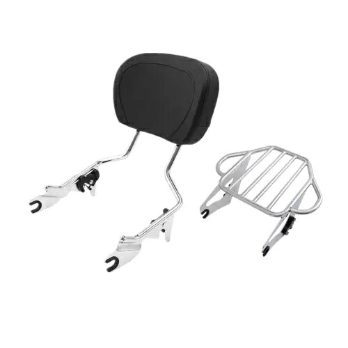 シーシーバー乗客背もたれ荷物ラックハーレーエレクトラグライド 2014-2023 に適合 Sissy Bar Passenger Backrest Luggage Rack Fit For Harley Electra Glide 2014-2023 【並行輸入品】