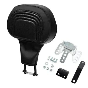 ブラック ドライバー バックレスト パッド マウント キット ハーレー ツーリング ストリート グライド 09-23 22 に適合 Black Driver Backrest Pad Mount Kit Fit For Harley Touring Street Glide 09-23 22 【並行輸入品】