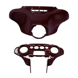 インナーアウターフェアリング ハーレー エレクトラ ストリート グライド 14-23 ビリヤード-バーガンディに適合 Inner Outer Fairing Fit For Harley Electra Street Glide 14-23 Billiard-Burgundy 【並行輸入品】