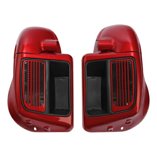下部通気フェアリング ハーレーツーリング 2014-2023 ウィキッドレッド ツイストチェリーに適合 Lower Vented Fairing Fit For Harley Touring 2014-2023 Wicked Red Twisted Cherry 【並行輸入品】