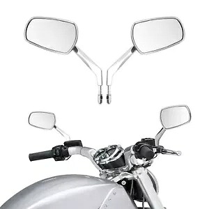 バックミラー ハーレーツーリングロードエレクトラグライド 1982-2024 アルミニウムに適合 Rear View Mirrors Fit For Harley Touring Road Electra Glide 1982-2024 Aluminum 【並行輸入品】