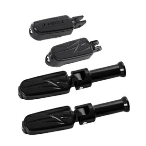 運転席助手席フットペグフットペグブラケットハーレーソフテイルファットボブ18-23に適合 Driver Passenger Footpegs Foot Peg Bracket Fit For Harley Softail Fat Bob 18-23 【並行輸入品】
