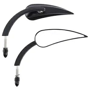 8mm バックミラー ハーレー ツーリング エレクトラ ストリート グライド ソフテイル ファットボーイに適合 8mm Rearview Mirrors Fit For Harley Touring Electra Street Glide Softail Fat Boy 【並行輸入品】