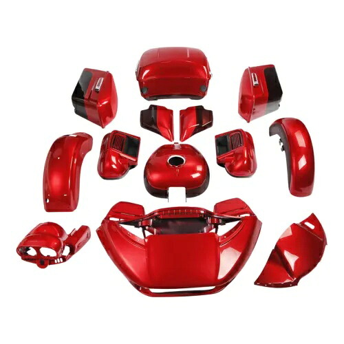 フェアリングボディワークハーレーロードグライド 15-24 2018 ウィキッドレッド/ツイストチェリーに適合 Fairing Bodywork Fit For Harley Road Glide 15-24 2018 Wicked Red/Twisted Cherry 【並行輸入品】