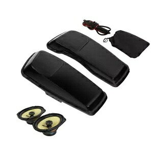 サドルバッグ蓋 6x9 インチスピーカー ハーレーツーリングロードストリートグライド 14-24 23 に適合 Saddlebags Lids 6x9'' Speakers Fit For Harley Touring Road Street Glide 14-24 23 【並行輸入品】