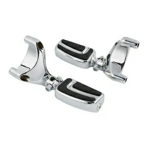 クローム後部乗客フットペグマウントハーレースポーツスターXL883 XL1200 04-13に適合 Chrome Rear Passenger Foot Peg Mount Fit For Harley Sportster XL883 XL1200 04-13 【並行輸入品】