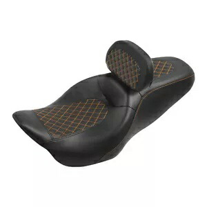運転席助手席背もたれハーレーツーリングストリートロードグライド09-23 USに適合 Driver Passenger Seat Backrest Fit For Harley Touring Street Road Glide 09-23 US 【並行輸入品】