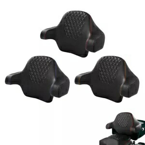 ブラック助手席背もたれパッドフィットハーレーロードグライド限定 FLTRK 2014-2023 Black Passenger Backrest Pad Fit For Harley Road Glide Limited FLTRK 2014-2023 【並行輸入品】