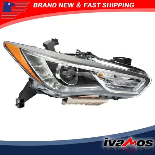 RH/右側プロジェクターヘッドライトアセンブリキセノン/HID 2016-2018 インフィニティ QX60 RH/Right Side Projector Headlight Assembly Xenon/HID For 2016-2018 Infiniti QX60 【並行輸入品】