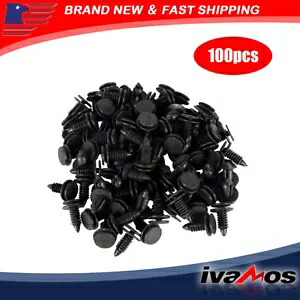 クライスラーダッジラム用 100 個ピックアップドアパネルクリップファスナー 6503709 For Chrysler Dodge Ram 100pcs Pickup Door Panel Clips Fasteners 6503709 【並行輸入品】|カスタムパーツ WORLD倉庫