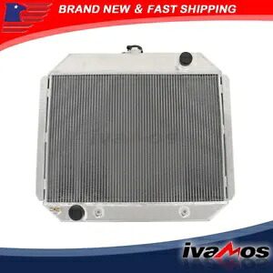 4 列ラジエーター 1966-1979 フォード F-100 F-150 F-250 F-350 ブロンコ V8 アルミ 4Row Radiator For 1966-1979 Ford F-100 F-150 F-250 F-350 Bronco V8 Aluminum 【並行輸入品】