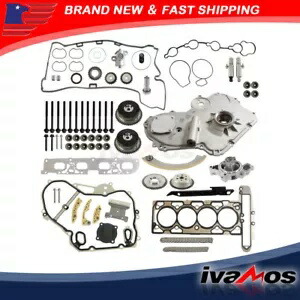GM Ecotec 2.0L 2.4L タイミングチェーンキット VCT セレノイドアクチュエーターギアオイルポンプに適合 Fit For GM Ecotec 2.0L 2.4L Timing Chain Kit VCT Selenoid Actuator Gear Oil Pump 【並行輸入品】