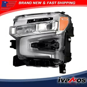 ヘッドライト 2022-2024 シボレー SILVERADO 1500 LTZ RST 運転席側クリアハウジング Headlight For 2022-2024 Chevy SILVERADO 1500 LTZ RST Driver Side Clear Housing 【並行輸入品】｜カスタムパーツ WORLD倉庫