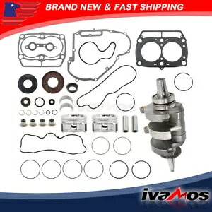 ポラリスレンジャースポーツマン RZR 800 エンジンリビルドキット用クランクシャフトピストンガスケット Crankshaft Piston Gasket For Polaris Ranger Sportsman RZR 800 Engine Rebuild Kit 【並行輸入品】