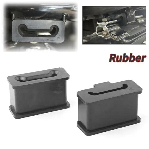 Moto ラバーマフラーマウントサポートクランプハーレーロードキングストリートグライド FLHX Moto Rubber Muffler Mount Supports Clamp For Harley Road King Street Glide FLHX 【並行輸入品】|カスタムパーツ WORLD倉庫