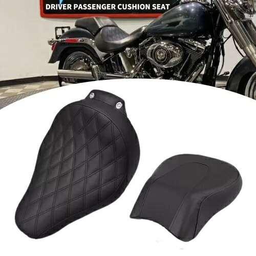 オートバイドライバー助手席クッションシートハーレーファットボーイ消防士 SE FLSTF Motorcycle Driver Passenger Cushion Seat For Harley Fat Boy Firefighter SE FLSTF 【並行輸入品】｜カスタムパーツ WORLD倉庫