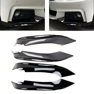 バンパーリップスプリッターエアベントカバーカナードスポイラー BMW 4 シリーズ F32 F33 F36 Bumper Lip Splitter Air Vent Cover Canards Spoiler For BMW 4 Series F32 F33 F36 【並行輸入品】