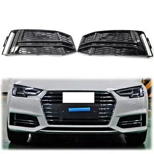 フロントバンパー下部グリルグリル新しいフィットアウディ S4 A4 S ライン B9 2017 2018 Front Bumper Lower Grille Grill New Fit for AUDI S4 A4 S-Line B9 2017 2018 【並行輸入品】
