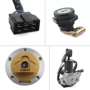 点火スイッチ & 燃料ガスキャップ & シートロック Ducati モンスター 620 750 900 ST2 ST4 Ignition Switch &Fuel Gas Cap &Seat Lock For Ducati Monster 620 750 900 ST2 ST4 【並行輸入品】
