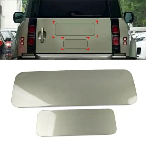 リアタイヤホイールカバープレートランドローバーディフェンダー 90 110 130 2020-2024 グリーン Rear Tire Wheel Cover Plate For Land Rover Defender 90 110 130 2020-2024 Green 【並行輸入品】