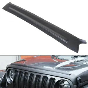新しいフードストーンチッ??プディフレクターガードブラックプラスチックジープラングラー JL 2018-2022 NEW Hood Stone Chip Deflector Guard Black Plastic For Jeep Wrangler JL 2018-2022 【並行輸入品】 42,185円