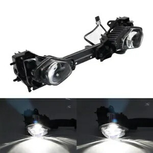 ブラックオートバイフロントヘッドライトヘッドランプアセンブリヤマハ YZF R6 2017-2023 Black Motorcycle Front Headlight Headlamp Assembly For Yamaha YZF R6 2017-2023 【並行輸入品】