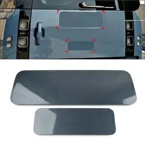 リアタイヤホイールカバープレートランドローバーディフェンダー 90 110 130 2020-2024 ブルー Rear Tire Wheel Cover Plate For Land Rover Defender 90 110 130 2020-2024 Blue 【並行輸入品】