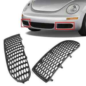 ハニカムフロントバンパーフォグライトグリルフォルクスワーゲンビートル 2005-2010 GZ Honeycomb Front Bumper Fog Light Grille For Volkswagen Beetle 2005-2010 GZ 【並行輸入品】