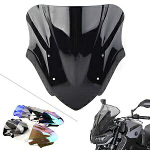 フロントガラスウインドディフレクターフロントガラスヤマハ MT-09 MT09 FZ09 2017-2020 2018 Windshield Wind Deflector Windscreen For Yamaha MT-09 MT09 FZ09 2017-2020 2018 【並行輸入品】