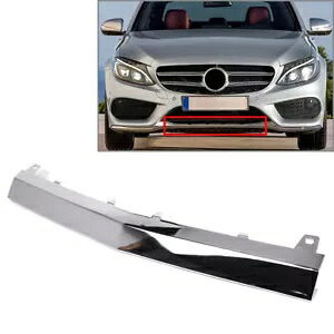 フロントバンパー下部中央モールディングトリムメルセデスベンツ C クラス W205 2014-2019 Front Bumper Lower Middle Molding Trim For Mercedes Benz C Class W205 2014-2019 【並行輸入品】