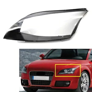 車のヘッドライトレンズランプシェードインジケータランプカバーアウディ TT ロードスター 2008-2014 Car Headlight Lens Lampshade Indicator Lamp Cover For Audi TT Roadster 2008-2014 【並行輸入品】