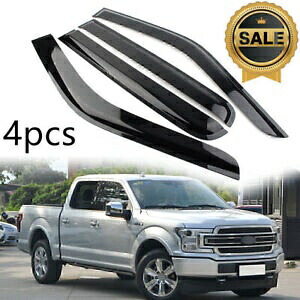ウィンドウバイザーベントレインガードシェードフォード F-150 スーパークルー 2015 2016 2017 2018 Window Visor Vent Rain Guard Shade For Ford F-150 Supercrew 2015 2016 2017 2018 【並行輸入品】
