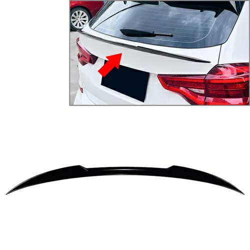 リアミドルスポイラーテールトランクウイングリップ BMW X3 G01LCI M SportX3M Rear Middle Spoiler Tail Trunk Wing Lip For BMW X3 G01LCI M SportX3M 【並行輸入品】