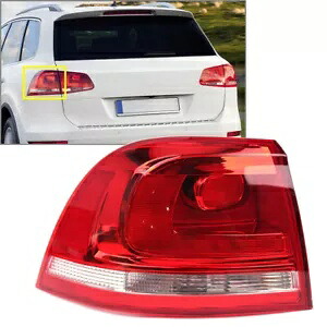 リアアウターテールライトブレーキ停止警告灯 VW トゥアレグ 7P 2010-2018 GZ Rear Outer Tail Light Brake Stop Warning Light For VW Touareg 7P 2010-2018 GZ 【並行輸入品】