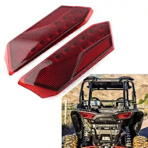 LED テールライト リア ブレーキ ライト ポラリス RZR 1000 XP ターボ 900 S RZR 2014-19 用 LED Tail Light Rear Brake Lights for Polaris RZR 1000 XP Turbo 900 S RZR 2014-19 【並行輸入品】