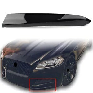 バンパーグリルブラックインサートカバートリム (左フロント) ジャガー XF 2016-2020 2017 Bumper Grille Black Insert Cover Trim(Left Front) FOR Jaguar XF 2016-2020 2017 【並行輸入品】