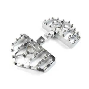 ハーレーダイナツーリングスポーツスターソフテイルワイドファットフットペグMXスタイルフロアボード用 For Harley Dyna Touring Sportster Softail Wide Fat Foot Pegs MX Style Floorboard 【並行輸入品】