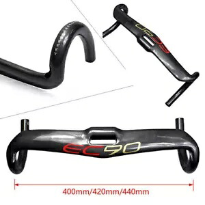 EC90 ロードバイクハンドルバーハイウェイバイクハンドルベントバーカーボンファイバー 400/420/440 ミリメートル EC90 Road Bike Handlebar Highway Bike Handle Bent Bar Carbon Fiber 400/420/440mm 【並行輸入品】